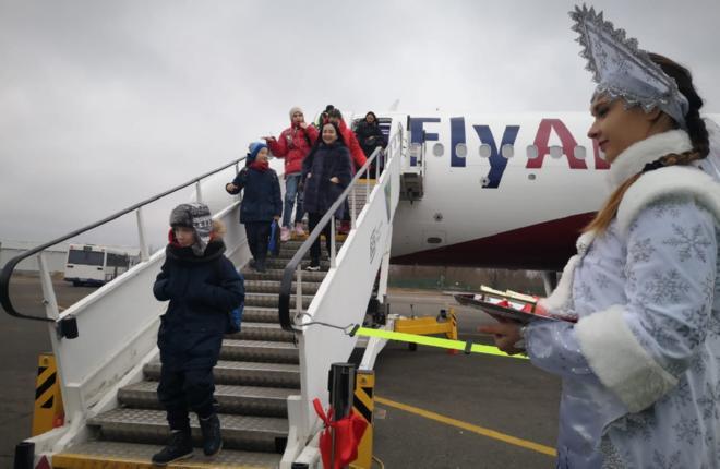 Первый рейс FlyArystan в Жуковский