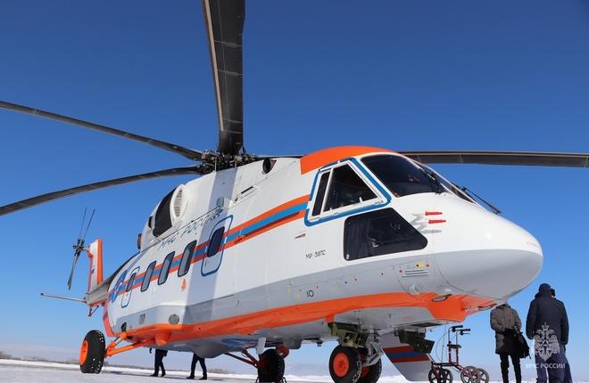 МЧС получило четыре вертолета Ми-38