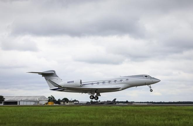 Gulfstream подняла в воздух первый серийный G600