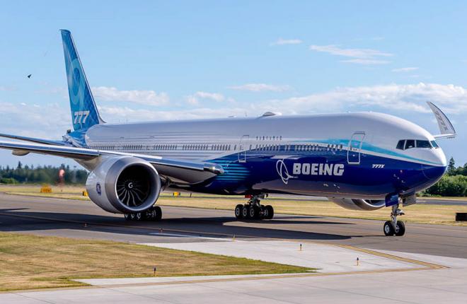 Самолет Boeing 777X