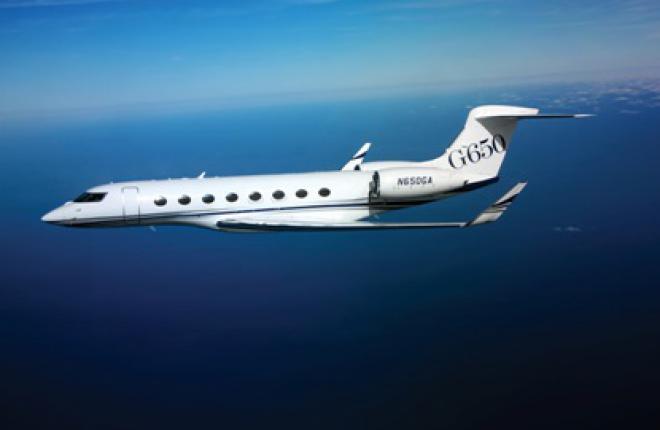 Gulfstream G650 получил сертификат типа FAA