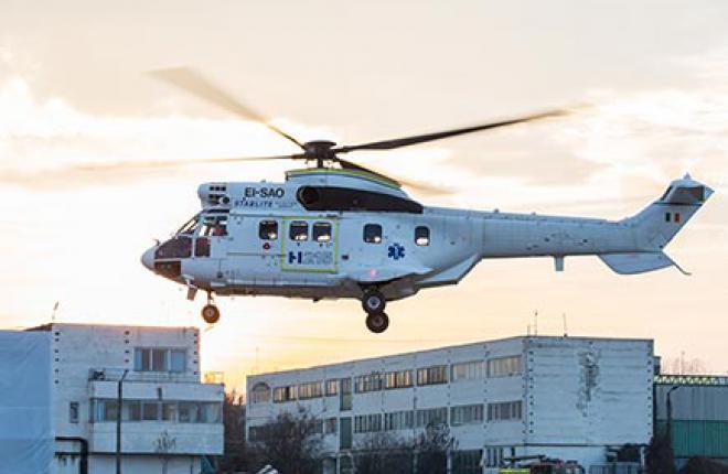 Вертолет H215 Super Puma :: Lorette Fabre // Airbus Helicopters В Румынии наладят сборку вертолетов H215 Super Puma