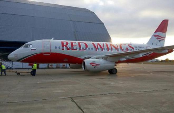 Парк Red Wings пополнился пятым самолетом SSJ 100