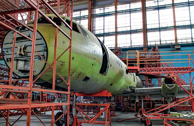 Первый прототип Ил-114-300 создают на основе почти 25-летнего самолета :: ОАК