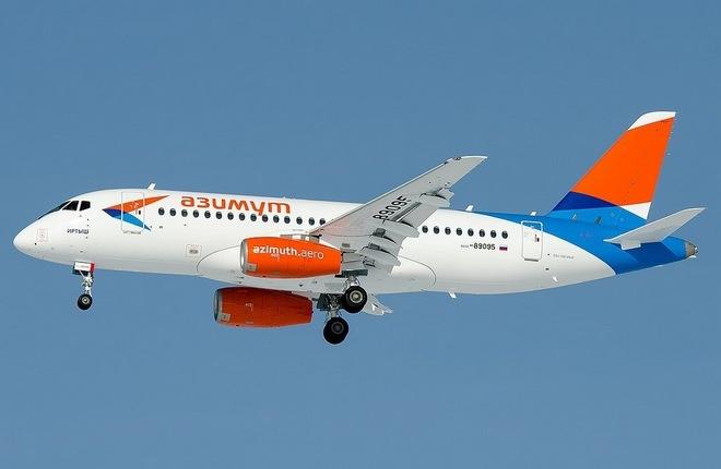 "Азимут" получил последний самолет SSJ 100