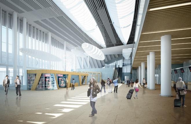 В новом аэропорту Саратова начали строить терминал
