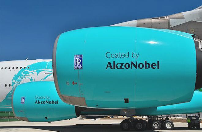 Голландская фирма AkzoNobel производит лакокрасочные покрытия для авиатехники :: AkzoNobel AkzoNobel
