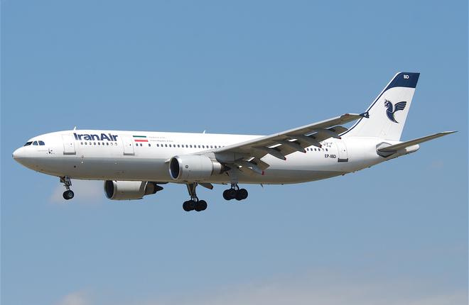 Самолет Airbus A300-600 авиакомпании Iran Air