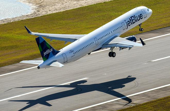 JetBlue расшит парк за счет 30 самолетов A321