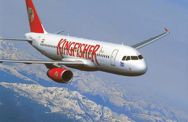 Индийская авиакомпания Kingfisher Airlines приостановила полеты