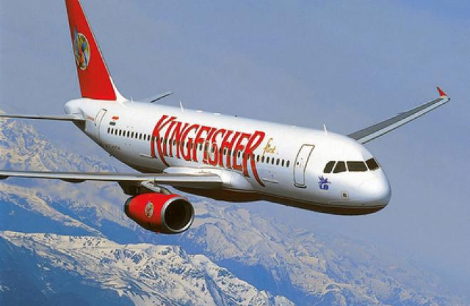 Борясь за выживание, Kingfisher Airlines эксплуатирует только часть своего флота