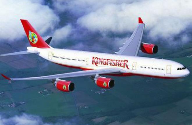 Индийская авиакомпания Kingfisher закрыла 15% своих рейсов