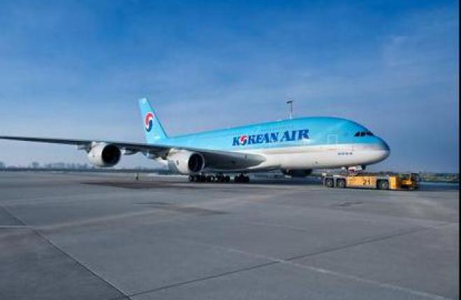 Первый самолет Airbus А380 для авиакомпании Korean Air