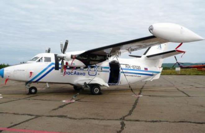 L-410:: КрасАвиа Авиакомпания "КрасАвиа" открывает рейс Туруханск—Светлогорск—Игарка