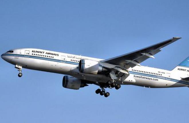 Самолет Boeing 777-300ER кувейтской авиакомпании :: Arpingstone // wikipedia.org Авиакомпания Kuwait Airways заказала 10 самолетов Boeing 777-300ER