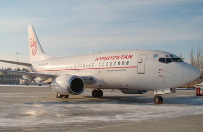 Авиакомпания "Кыргызстан" получила самолет Boeing 737-500