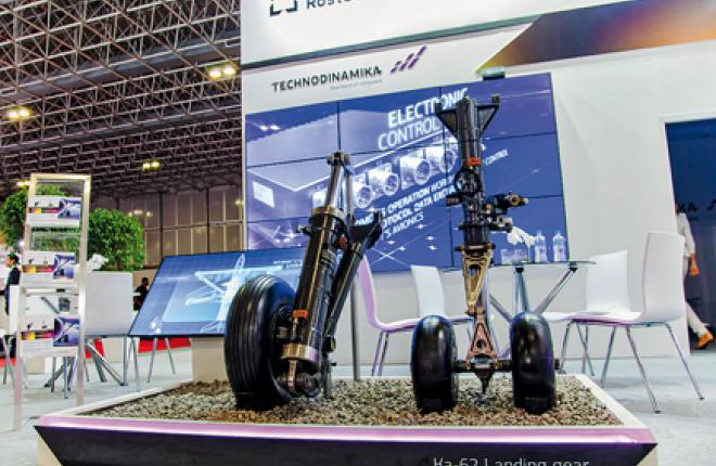 One of Technodinamica’s most promising developments is the landing gear for the new Ka-62 helicopter