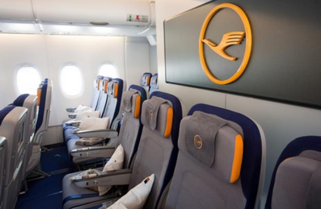 Авиакомпания Lufthansa прилетела во Внуково на самолете Airbus А380
