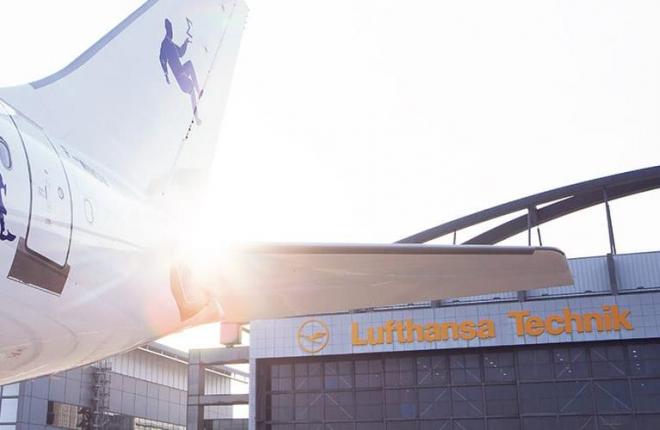 Один из ангаров Lufthansa Technik 