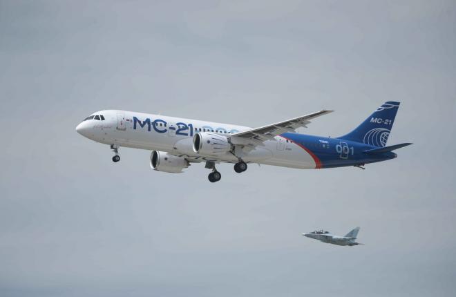 Первый полет МС-21-300