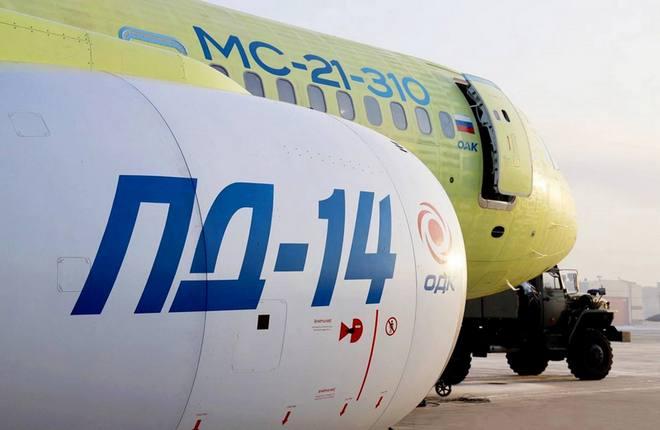 МС-21 выполнил 8% сертификационных полетов