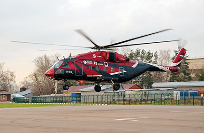 The Klimov-powered Mi-38 first flew in December 2013