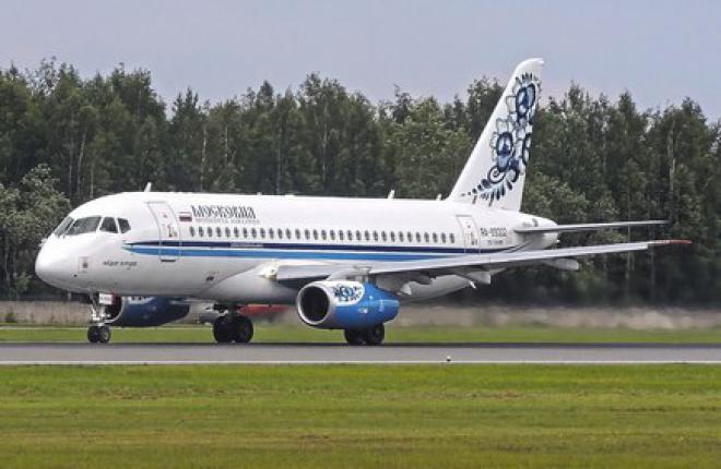 Авиакомпания "Московия" получила третий SSJ 100