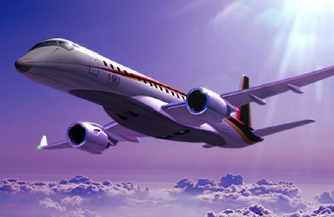 Японский региональный самолет MRJ :: Mitsubishi Aircraft В Mitsubishi Aircraft рассказали о причинах переноса первого полета MRJ