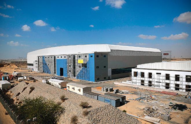 The 20,000-square-meter hangar in Sharjah will become the center for a future mu