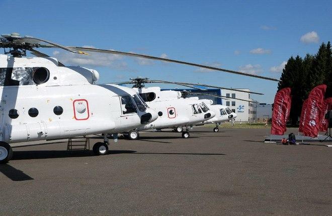 В 2025 году ГТЛК планирует закончить поставки вертолетов Ми-8 по ФНБ-проекту :: Ростех ГТЛК передала заказчикам десять новых вертолетов Ми-8