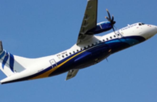 Самолеты ATR 42-500 за год эксплуатации в NordStar налетали 9,33 тыс часов