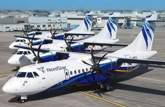 самолеты ATR 42-500 авиакомпании NordStar 