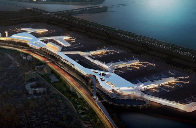 В нью-йоркском аэропорту Ла-Гуардия началось строительство нового терминала