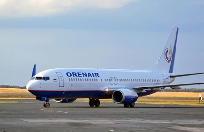 Самолет Boeing 737-800:: OrenAir Парк авиакомпании OrenAir пополнен самолетом Boeing 737-800