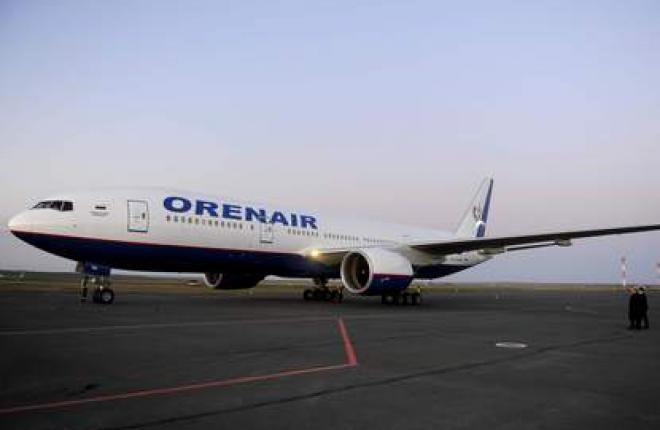 Российская виакомпания OrenAir получила первый самолет Boeing 777