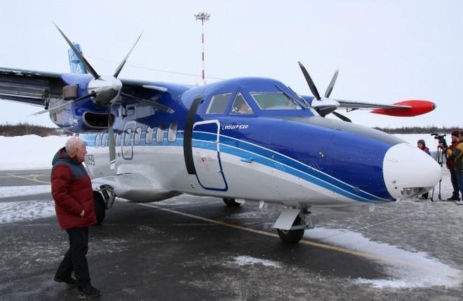 L-410 авиакомпании "СиЛА" с бортовым номером RA-67059