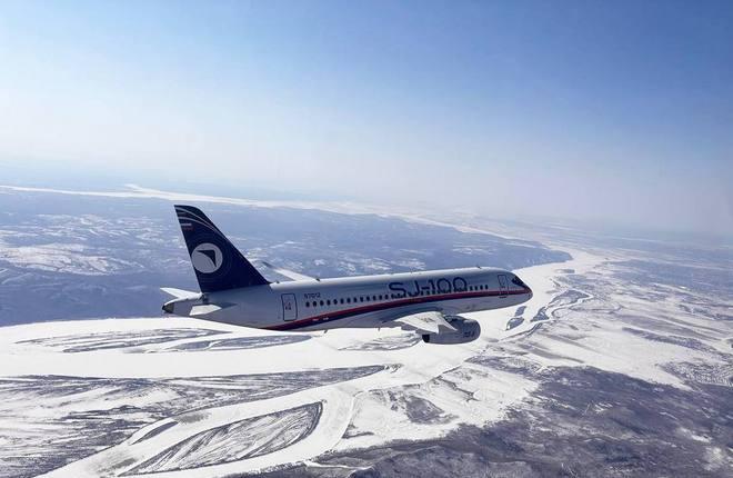 Superjet с ПД-8 впервые поднялся в воздух 17 марта этого года :: "Яковлев" Самолет Superjet 100 с двигателями ПД-8 присоединился к сертификационным испытаниям
