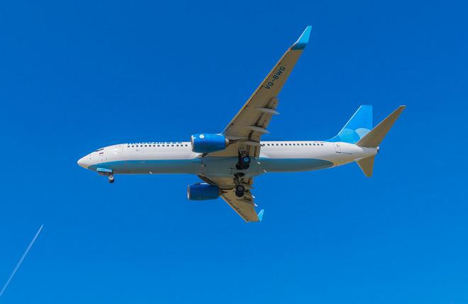 Самолет Boeing 737-800 авиакомпании "Победа"