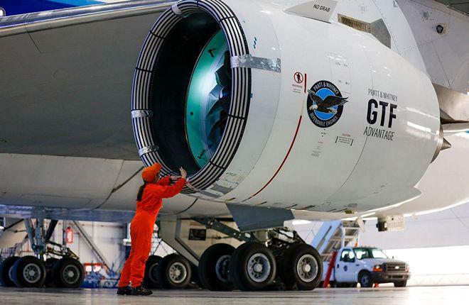 Обновленную версию редукторного двигателя GTF Advantage производства Pratt & Whitney планируется сертифицировать в 2023 году