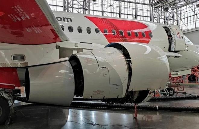 ТО формы A-Check на самолете ssj100 авиакомпании Red Wings