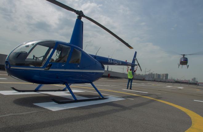 Вертолет Robinson R44