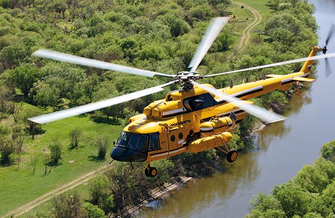 Rosneft has been actively expanding its helicopter fleet since the late 2000s
