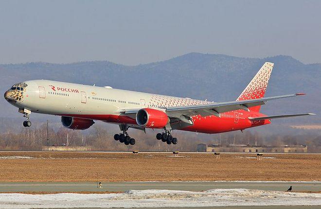 Boeing 777 авиакомпании "Россия"