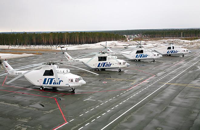 UTair Helicopter Services kept its place of the largest Russian rotorcraft operator in 2015