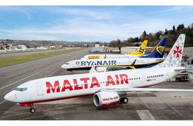 Летом этого года группа Ryanair примет 12 самолетов MAX-8200, по шесть в ливрее Ryanair и Malta Air» 