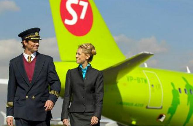 Авиакомпания S7 Airlines увеличивает частоту полетов между Москвой и Новосибирск