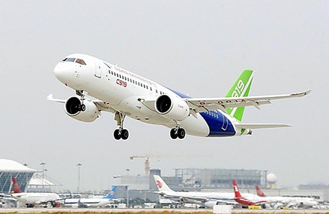 C919 вышел на нормальный темп летных испытаний :: COMAC Прототип самолета C919