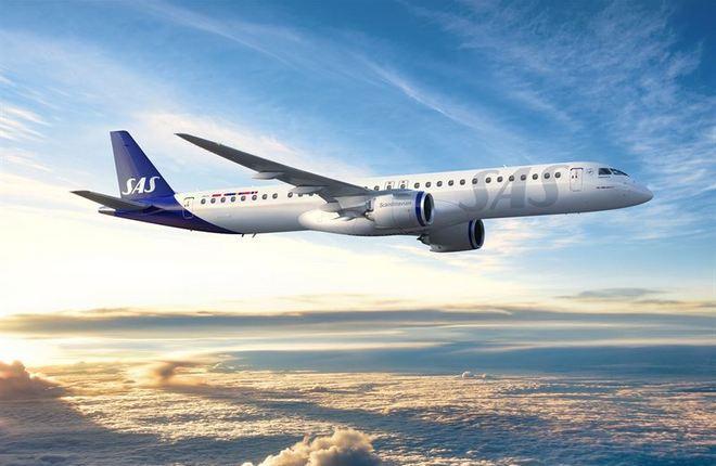Скандинавская авиакомпания приобретает самолеты Embraer на 5 млрд долларов