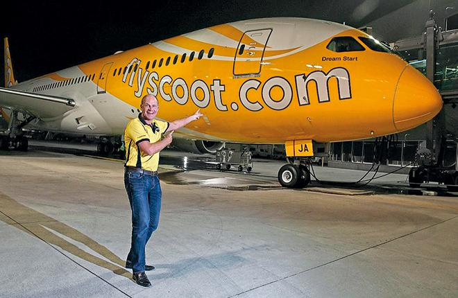 Первый Boeing 787 компания Scoot получила в 2015 году