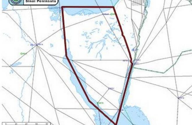 Американским авиакомпаниям рекомендовали не снижать высоту над Синайским полуостровом